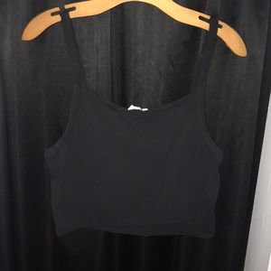 Black crop top!